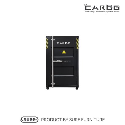 ตู้อเนกประสงค์ 1 บานเปิด สี : DARK GREY