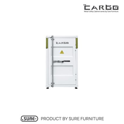 ตู้อเนกประสงค์ 1 บานเปิด สี : WHITE