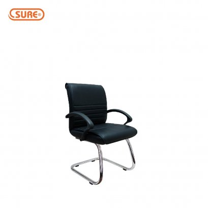 เก้าอี้รับรอง GUEST (มีท้าวแขน)(ขาโครเมี่ยม)