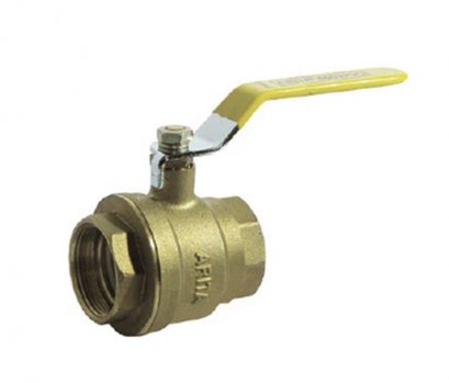 ARITA Full Bore Brass Ball Valve, AF600, BSPT, Class 600 PSI