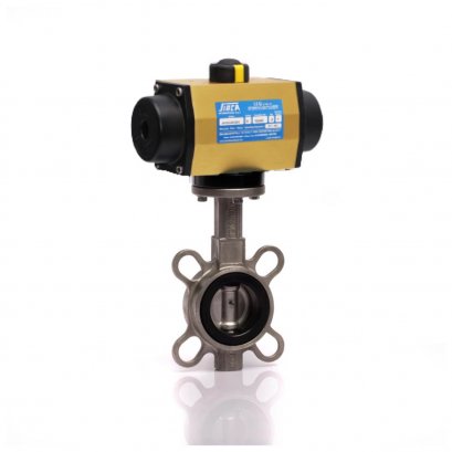 SIRCA + Butterfly Valve Stainless หัวขับลม+วาล์วผีเสื้อ