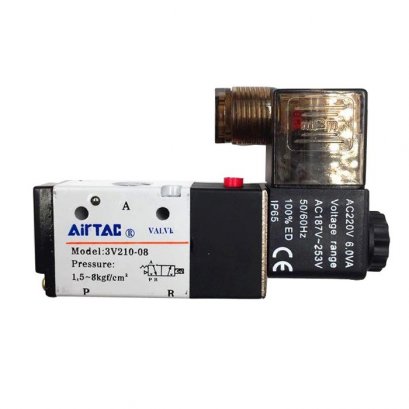 3V210-08 G1/4" 2 Position 4 Port Air Solenoid Valve