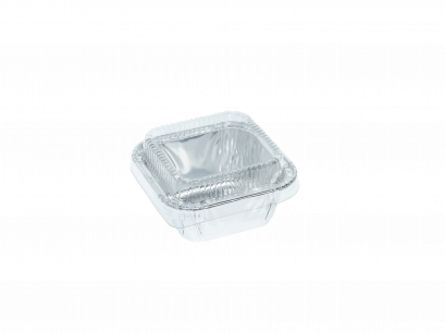 S&amp;S ถ้วยถฟอยด์เหลี่ยม  No. 4001