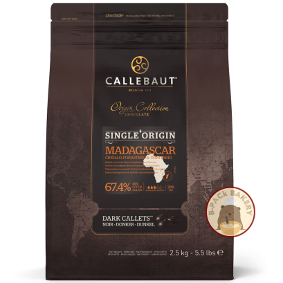 CALLEBAUT Dark Origin Chocolate Madagascar 67.4%