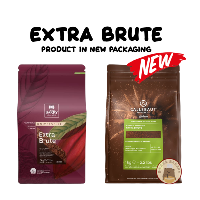 (1Kg) CALLEBAUT Extra Brute Cocoa powder Darkbrown No.3
