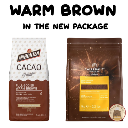 CALLEBAUT VELVET EXPERINCE FULL BODV Cocoa Powder (WarmBrown)