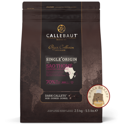 CALLEBAUT Dark Origin Chocolate Sao Thomé 70%