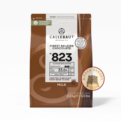 CALLEBAUT FINEST BELGIAN CHOCOLATE Milk Couverture 33.6%