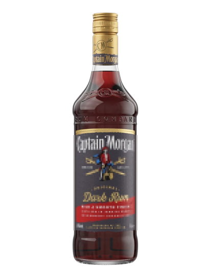 Captain Morgan Dark Rum  For Bakery