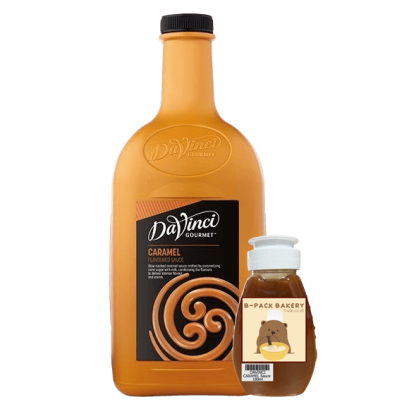 (Tester 180ml )Davinci Sauce Salted Caramel