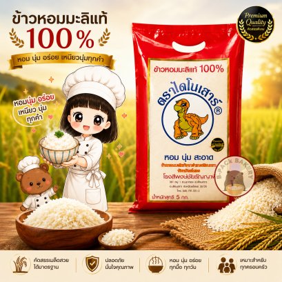 Dinosaur Jasmine Rice