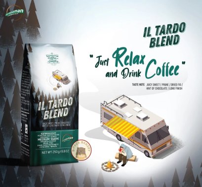 ESPRESSOMAN IL TARDO Blend Medium Roasted