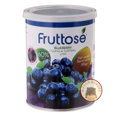 FRUTTOSE BLUEBERRY FILLING & TOPPING JAM 60%