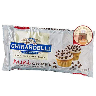 GHIRARDELLI 60% MINI Chips Semi-Sweet Chocolate