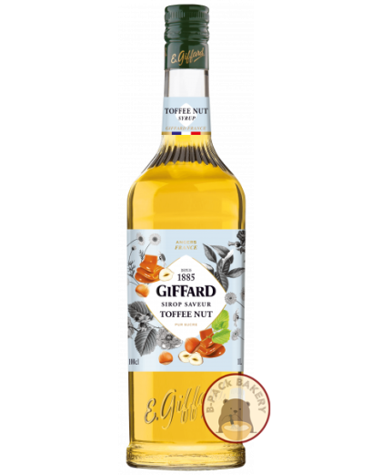 Giffard Toffee Nut Syrup 1L