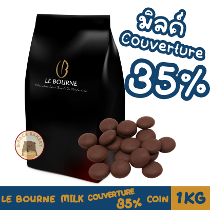 LE BOURNE MILK CHOCOLATE COUVERTUR 35%