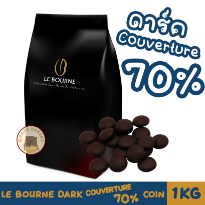 LE BOURNE DARK CHOCOLATE COUVERTUR 70%