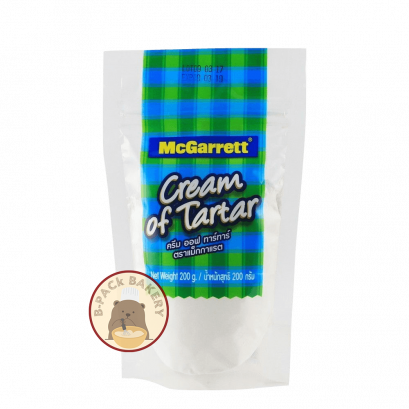 McGarrett Cream of tartar ครีม ออฟ ทาร์ทาร์ 200g