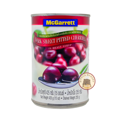 Mcgarrett Dark Sweet Pitted Cherries in Heavy Syrup