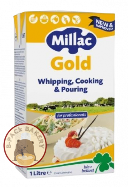 (ขนส่งเย็นเท่านั้น)(สินค้าลดราคา BBE 22/01/2026) Millac Gold Whipping Cream UHT
