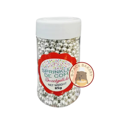 SPRINKLE DE COM Dextrose Silver Color Ball