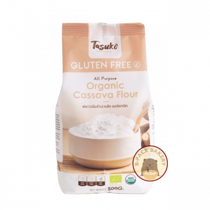 TASUKO all purpose organic cassava flour, organic and free from gluten