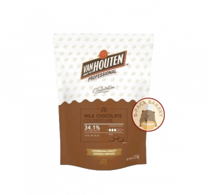 Van Houten Milk Chocolate Couverture34.1%