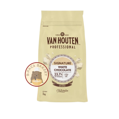 Van Houten White Chocolate Couverture 23.7%