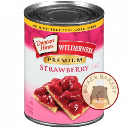 Wilderness Premium Strawberry Pie Filling &amp; Topping 595g