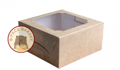 Cake Box (Brown Color)