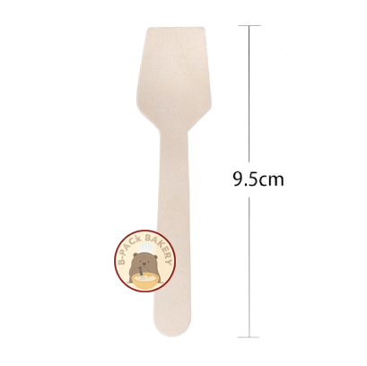 Disposable Wooden spoon 9.5cm