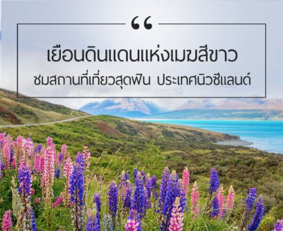 ปีใหม่ไม่เหงาแน่! เยือนดินแดนนิวซีแลนด์