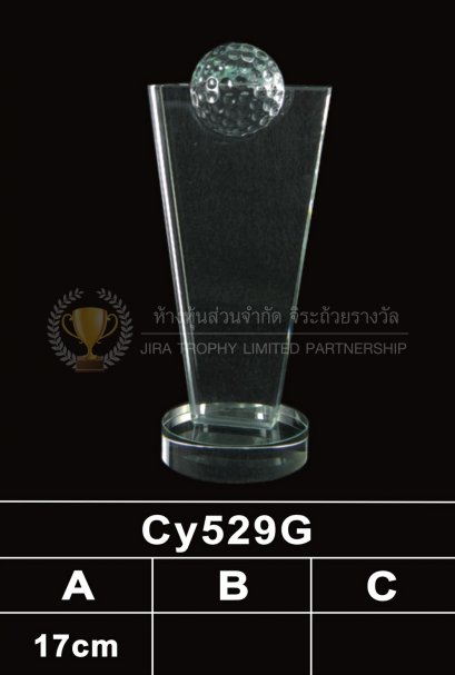 ถ้วยรางวัลคริสตัล CY529G