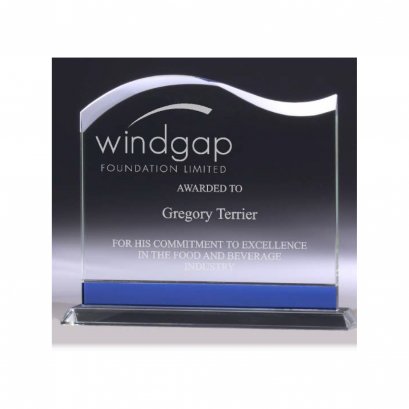 โล่รางวัลคริสตัล