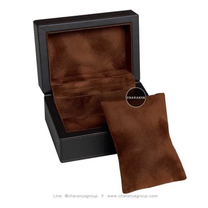 Premium Watch box Storage Organizer กล่องใส่นาฬิกา 1 เรือน วัสดุดีเกรดพรีเมี่ยม หุ้มหนัง บุกำมะหยี่ อย่างดี กล่องนาฬิกาแบรนด์ สั่งทำกล่องนาฬิกา ทำโลโก้กล่องนาฬิกา