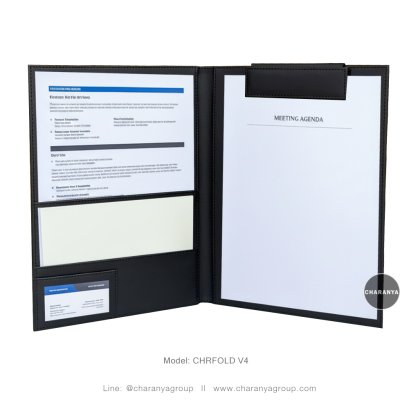 Leather Folder แฟ้มหนัง A4 แฟ้มกล่าวรายงาน แฟ้มใบประกาศ แฟ้มเสนอเซ็นต์ แฟ้มเซ็นต์สัญญา แฟ้มเมนู แฟ้มเซ็นต์เอกสาร