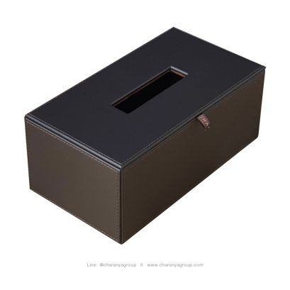 Leather Tissue Paper Box กล่องทิชชู่สีน้ำตาลเข้ม Choc Brown กล่องกระดาษทิชชู่หนัง กล่องทิชชู่ห้องประชุม กล่องทิชชู่โรงแรม กล่องทิชชู่ออฟฟิศ กล่องทิชชู่บนโต๊ะอาหาร กล่องทิชชู่ร้านอาหาร กล่องทิชชู่รีสอร์ท กล่องทิชชู่โต๊ะทำงาน กล่องทิชชู่โต๊ะรับแขก กล่องทิชช