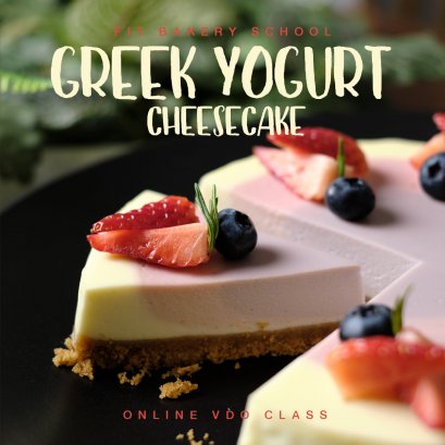 GREEK YOGURT CHEESECAKE