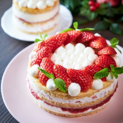 YOGURT STRAWBERRY SHORTCAKE 