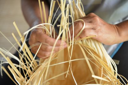 ศูนย์สนับสนุนเครื่องจักสานไม้ไผ่ อำเภอพนัสนิคม จังหวัดชลบุรี