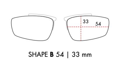 Indyo SUF Clip On - Shape B