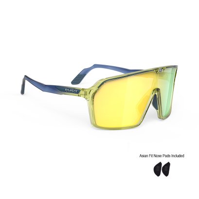 Spinshield Crystal Blue Avio-Apple Green Fade Gloss / Multilaser Yellow