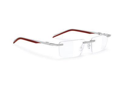 Spyllo Rimless A Chrome Grey / Bordeaux / Red