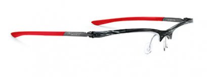 Frame Indyo SUF 02 Black Streaked / Red * ราคาเฉพาะกรอบแว่น ไม่รวมคลิปออนสายตา ( Frame only )