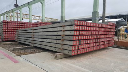 เสาไฟฟ้า  8 เมตร