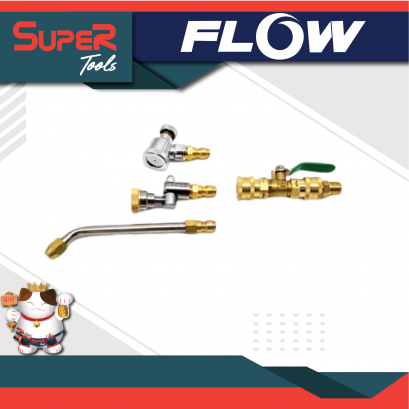FLOW ENERGY หัวฉีดล้างแอร์บอลวาล์ว ชุด BIG CLEAN รุ่น HPOBC