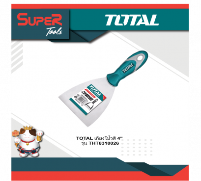 TOTAL รุ่น THT8310026 เกียงโป้วสี 4"