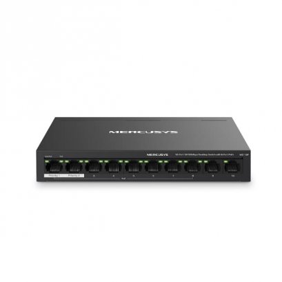 10-Port 10/100Mbps Desktop Switch with 8-Port PoE+