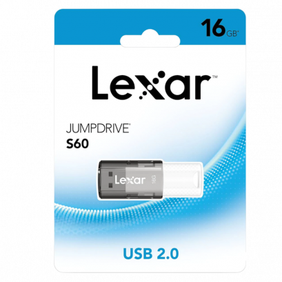 Lexar แฟลชไดร์ฟ JumpDrive S60 USB 2.0 16GB