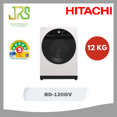Hitachi Front Loading Washing Machine Hitachi Wh 12 Kg. 1600Rpm Inverter Bd-120Gv